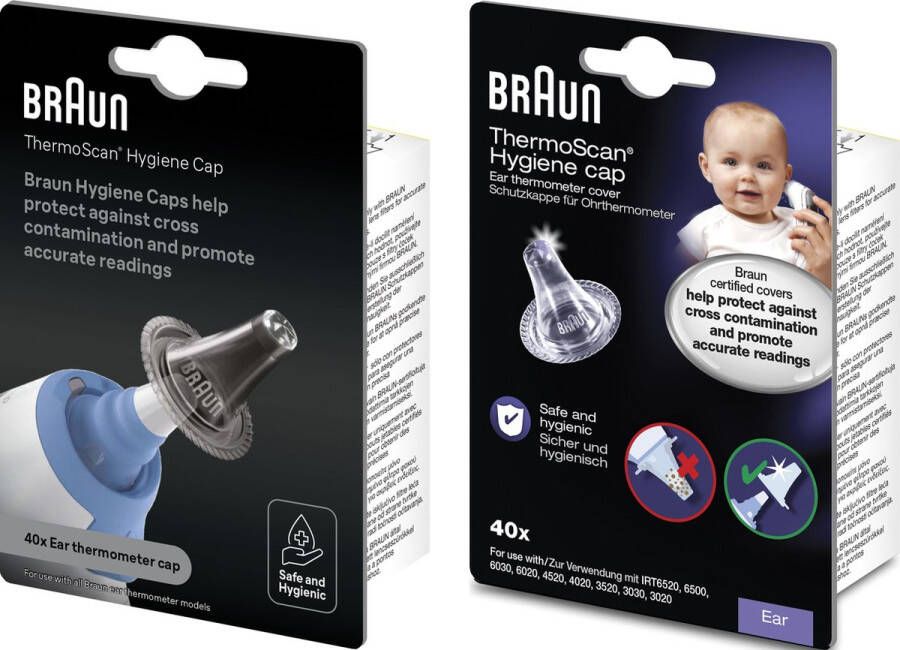 Braun Navulset beschermkapjes ThermoScan LF 40