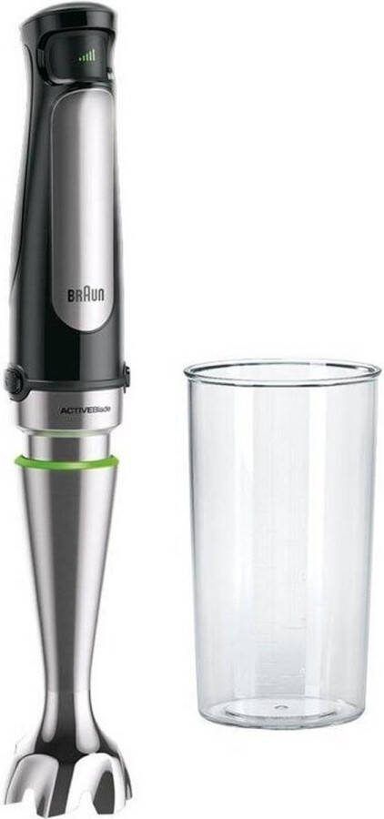 Braun Staafmixer MQ7000X Multi Quick 7 met 600 ml mengbeker traploze snelheidsaanpassing