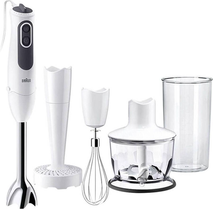 Braun MultiQuick 3 Vario MQ3137WH Sauce+ Staafmixer Wit
