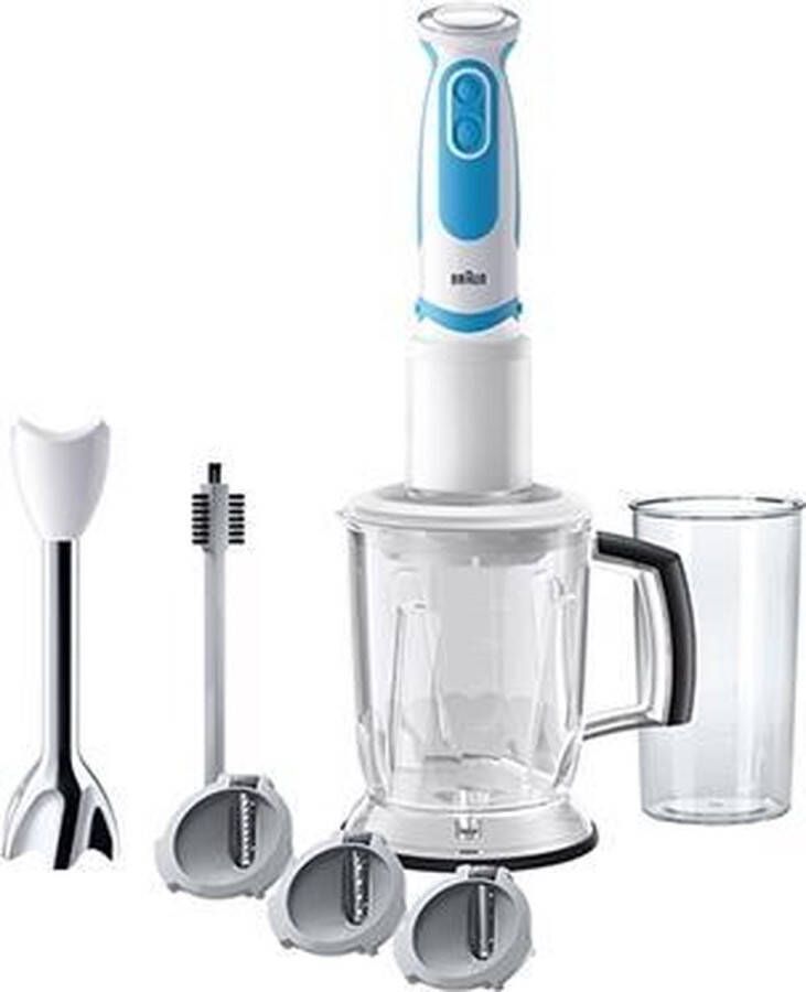 Braun Multiquick 5 Vario staafmixer MQ 5260 Twist wit blauw