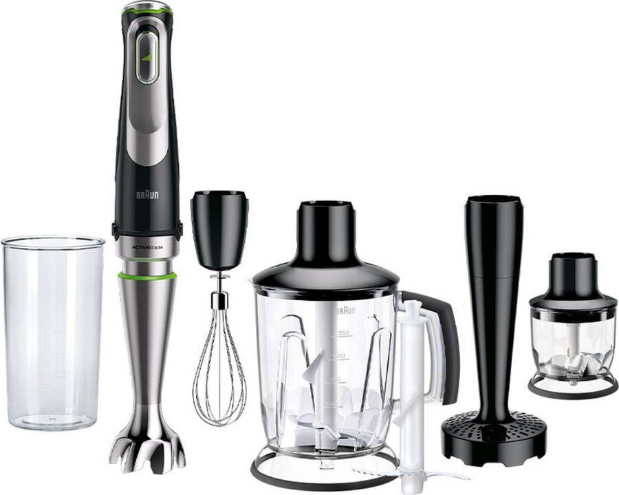 Braun MultiQuick 9 MQ 9147 X Staafmixer Zwart