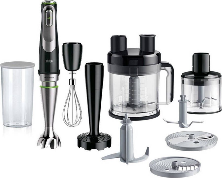 Braun MultiQuick 9 MQ 9187XLI Staafmixer Zwart