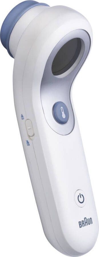 Braun Koortsthermometer voor het voorhoofd BNT300 contactloze modus en contactmodus (voorhoofd) voor het hele gezin