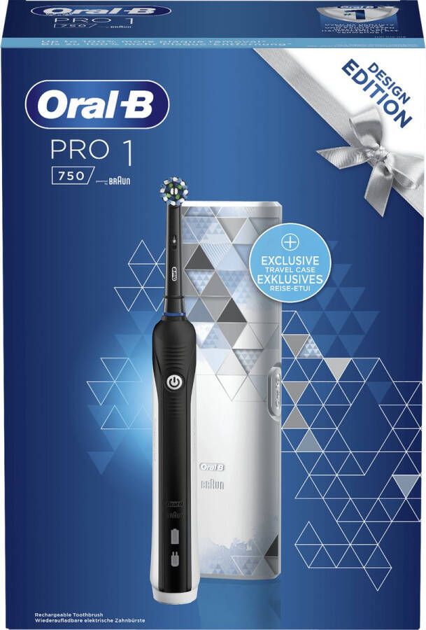 Oral B Oral-B PRO 1 750 Elektrische Tandenborstel Inclusief Reisetui