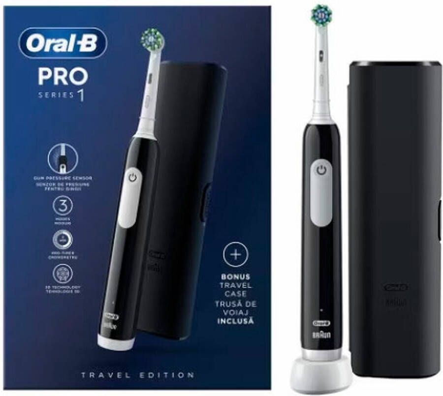 Braun Oral-B PRO Series 1 Black Elektrische Tandenborstel