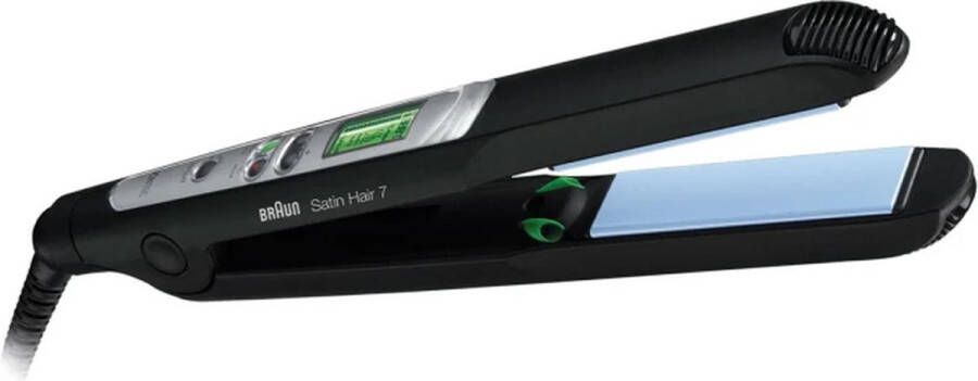 Braun Satin Hair 7 Ultimate Heat Protection BRST710E Stijltang NanoGlide Keramische platen IONTEC technologie 15 temperatuurinstellingen Multivoltage
