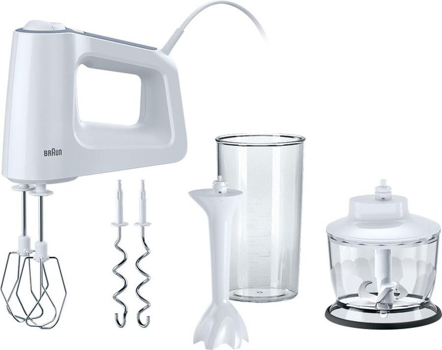 Braun Domestic Home Braun HM 3135 WH MultiMIx 3 handmixer - Foto 2