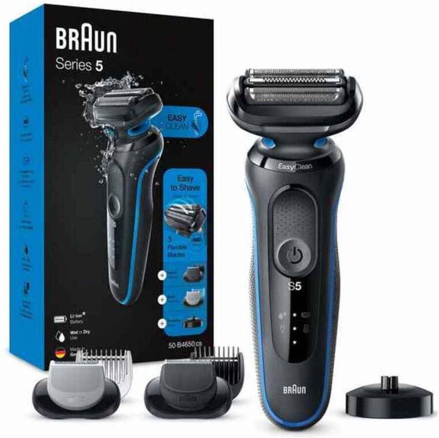 Braun Series 5 50-B4650cs Elektrisch Scheerapparaat Mannen inclusief Baardtrimmer en Bodygroomer