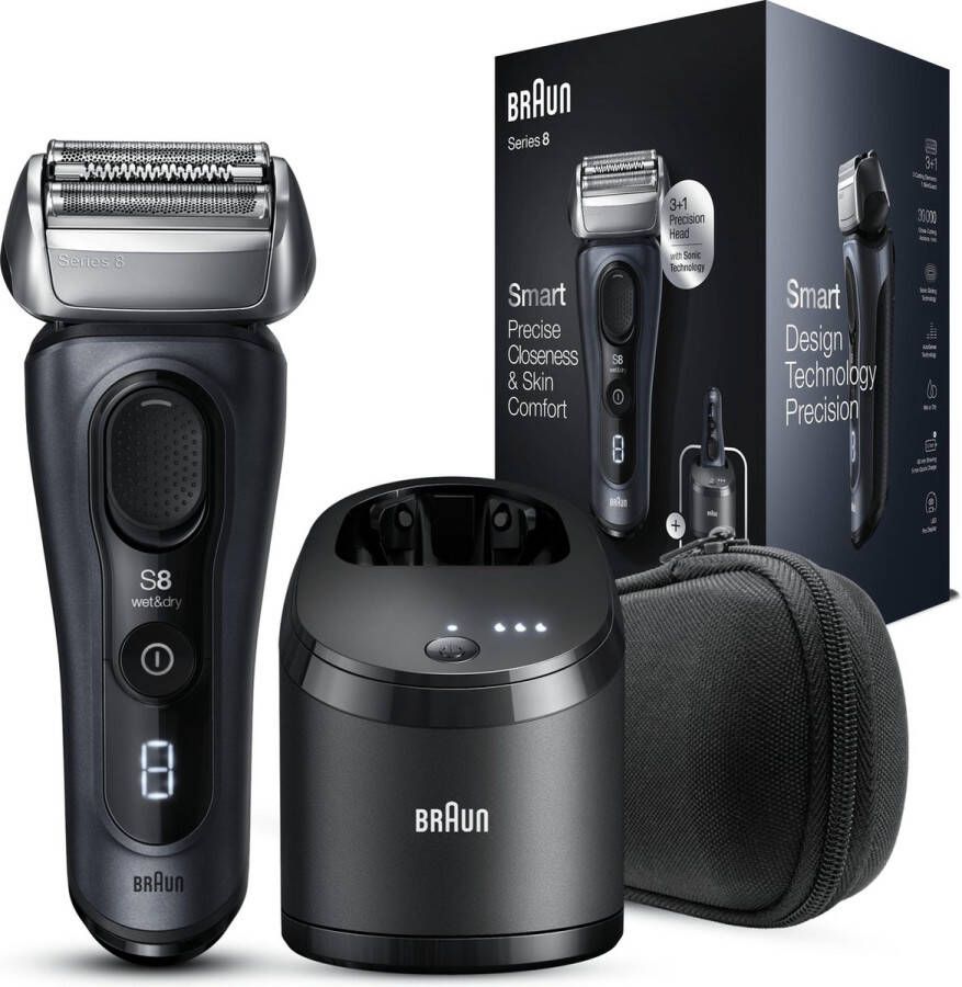 Braun Series 8 8463cc Elektrisch Scheerapparaat Voor Mannen Met 5-in-1 SmartCare Center