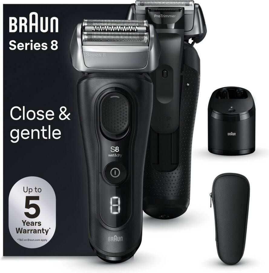 Braun Series 8 8560cc Scheerapparaat inclusief SmartCare Center