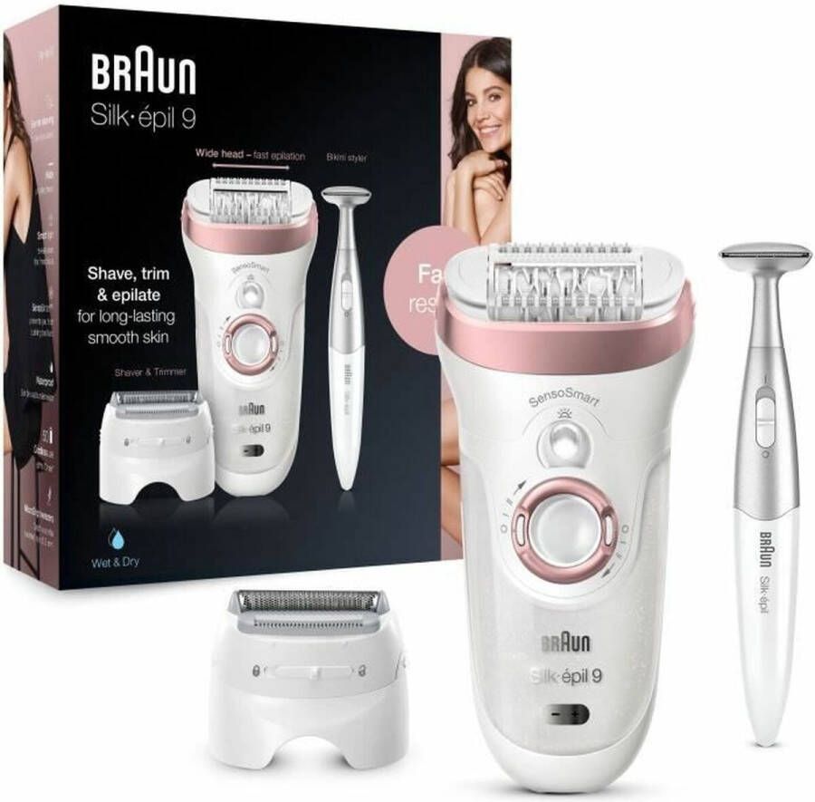 Braun Elektrische haarverwijderaar Silk-epil 9-890