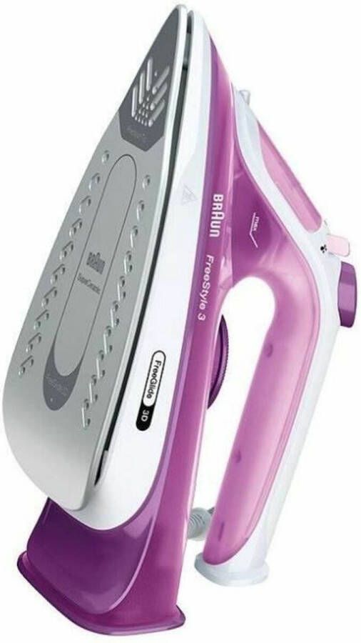 Braun. STEAM IRON FI3124 PU POWER 2400 W Supercramische zool 270 ml watertank Zelfbereiding