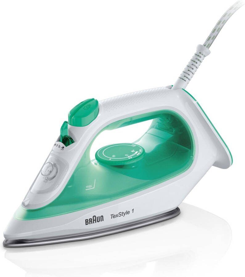 Braun TexStyle 1 SI 1040 GR Stoomstrijkijzer Groen