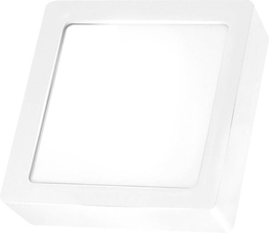 BRAYTRON LED Plafondlamp Plafonnière Opbouw Aluminium Vierkant- Wit- 36W -4000K Wit licht