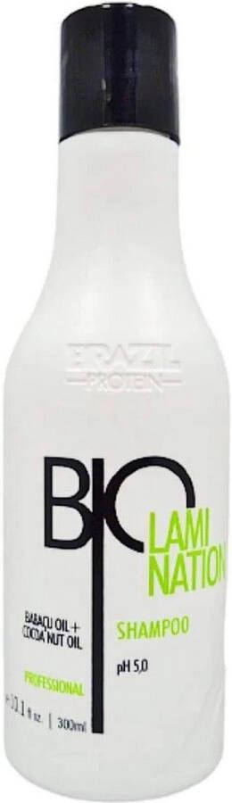 Brazil protein Biolamination Shampoo Onderhoud Keratine behandeling 300 ml