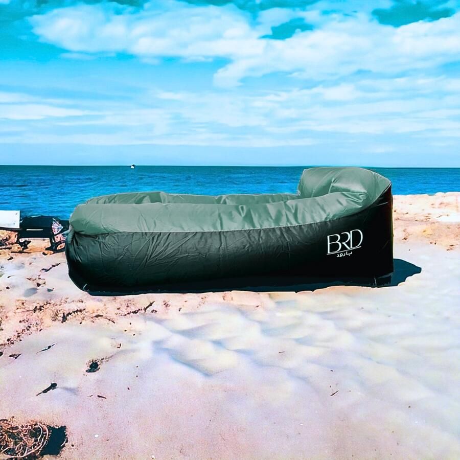 BRD Outdoor Olijf Groen Taupegrijs Lounge Air Bed Lucht Zit Sofa Oxford Kampeer Zitzak Strand waterproof luchtzak Waterbestendig Camping stoel Kampeer sofa poef Ligstoel