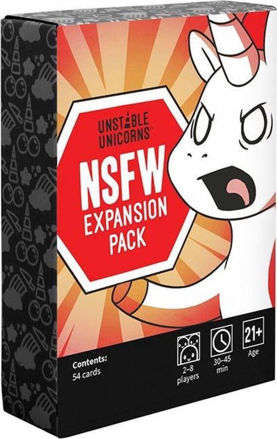 Breaking Games Unstable Unicorns NSFW Expansion Engelstalig Kaartspel