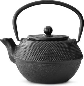 Bredemeijer Theepot Jang 1 1L gietijzer zwart