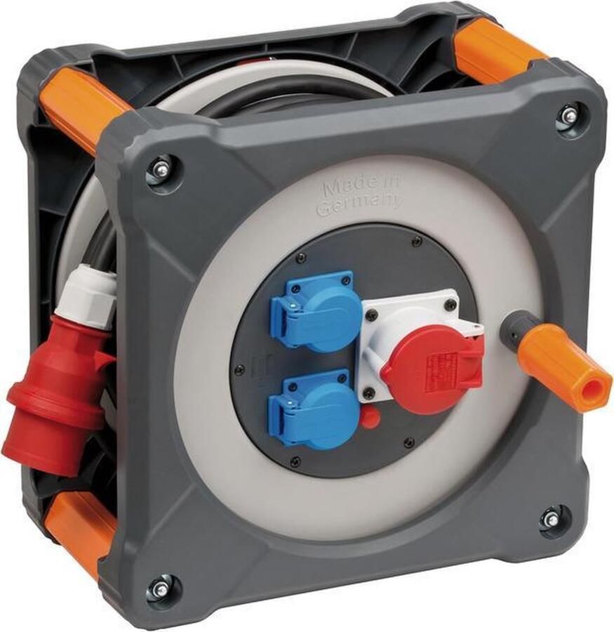 Brennenstuhl professionalLine Cube Kabelhaspel KD 2200 IP44 20m CEE 9222200100