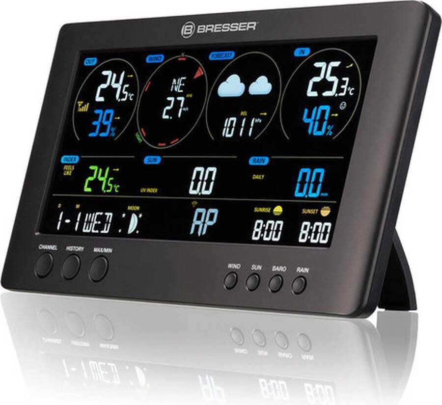 Bresser Basisstation Voor ClearView Weather Center 7002586 WIFI Zwart