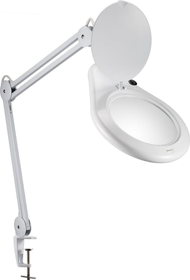 Bresser Tafelloep Met LED-verlichting 2x Vergroting Incl. Tafelklem
