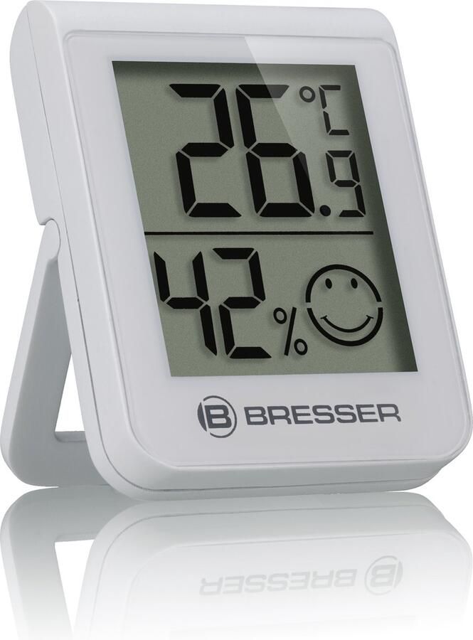 Bresser Weerstation HummiTemp Thermo Hygrometer Wit