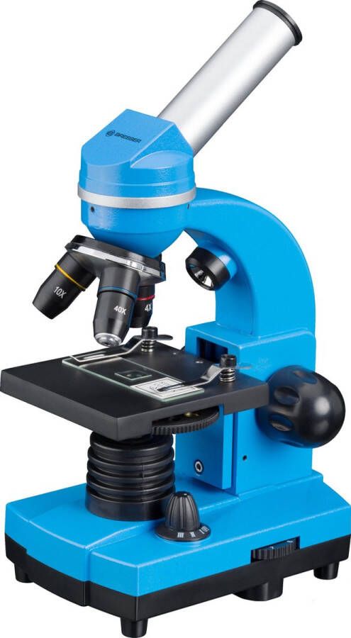 Bresser Junior Biolux SEL Studenten Microscoop Blauw