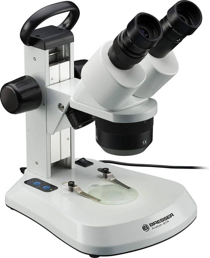 Bresser Microscoop Analyth STR 10x tot 40x Vergroting Op- en Doorzichtmicroscoop