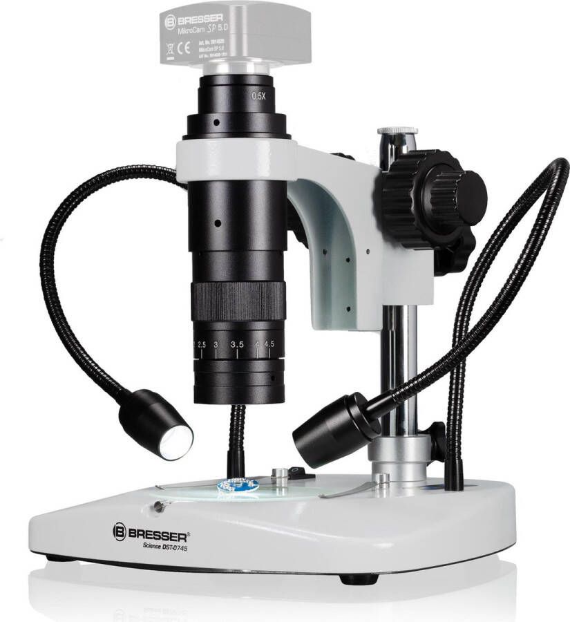 Bresser Microscoop Digitaal DST-0745 Professionele Zoom Optiek voor C-mount Cameras