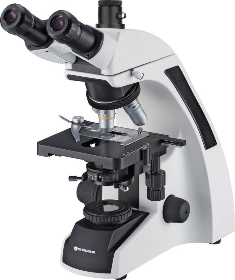 Bresser Microscoop Science Trinoculair 4x100x Vergroting Met LED-verlichting en 4 Oculairen