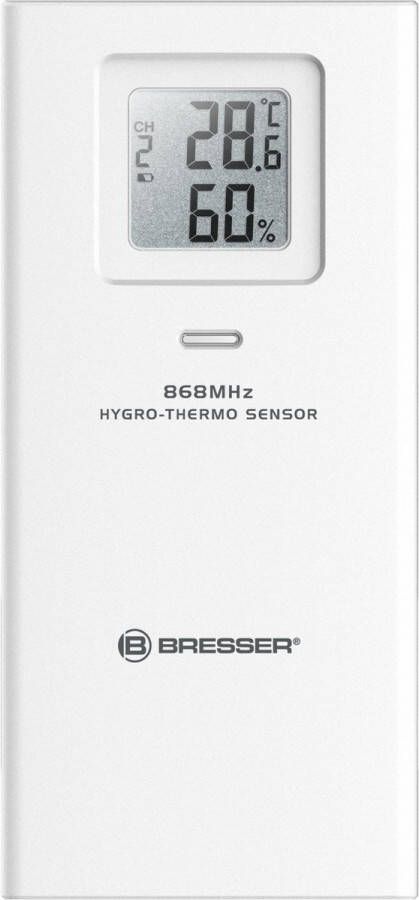 Bresser Weerstation Sensor Temperatuur en Luchtvochtigheid Tot 150 Meter Bereik