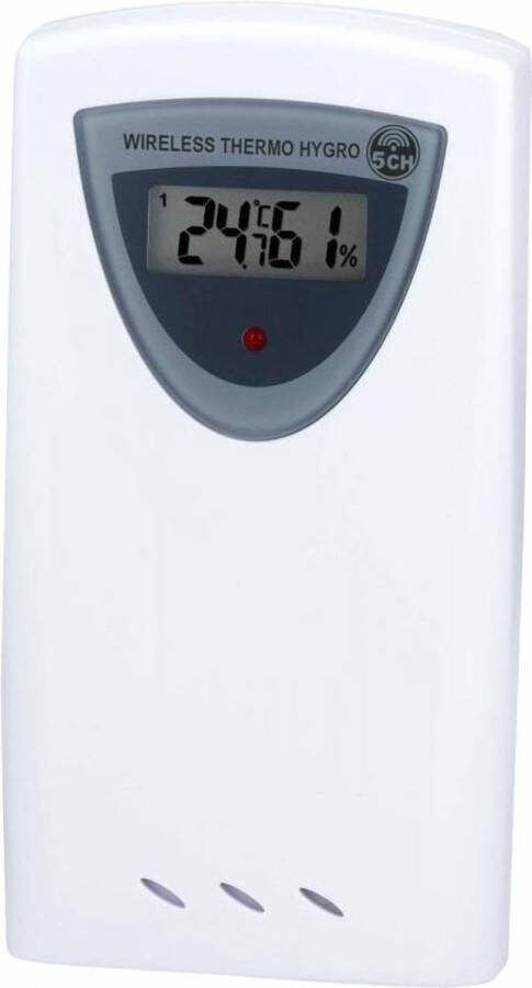 Bresser Weersensor 433Mhz frequentie 6 X 3 2 X 11 Cm Wit Compatibel met een aantal Weerstations