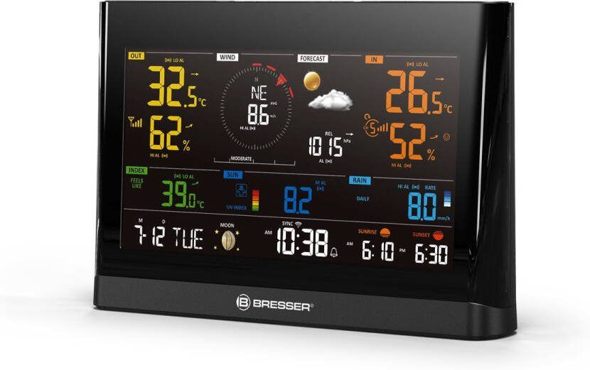 Bresser Weerstation Basisstation Compatibel met 7003300