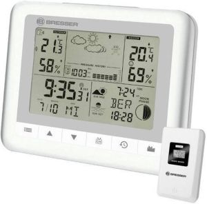 4allshop Bresser Weerstation Temeotrend Wf 16 5 X 3 X 13 Cm Wit 3-delig