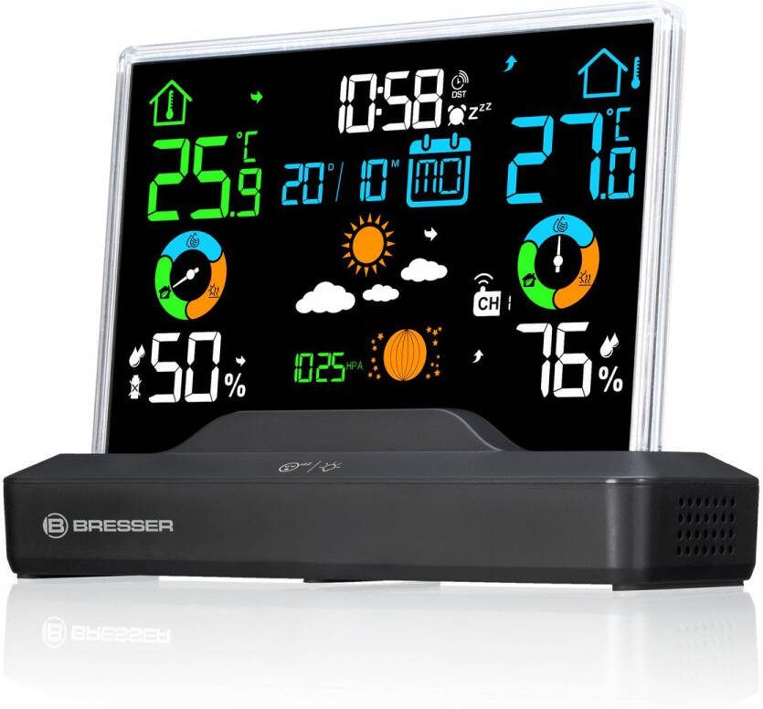Bresser Weerstation Draadloze Sensor Kleurenscherm Randloos Display
