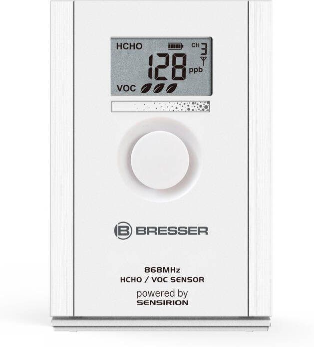 Bresser Weerstation HCHO + VOC-sensor Luchtkwaliteitsmeter Voor Weerstation 7003700 en 7003240 Wit