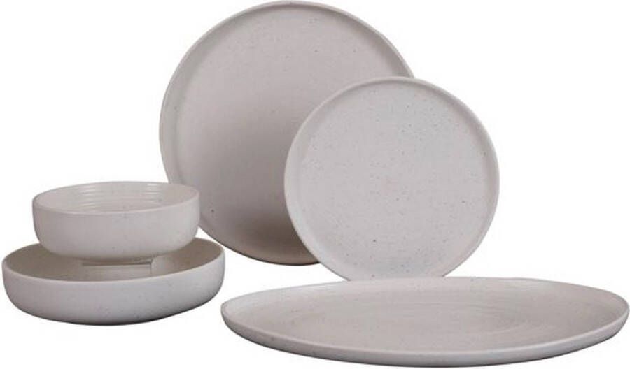Bricard Porcelain Bricard Vertou – Porseleinen Serviesset Dinerset – 25-Delig – 6-Persoons – Matwit
