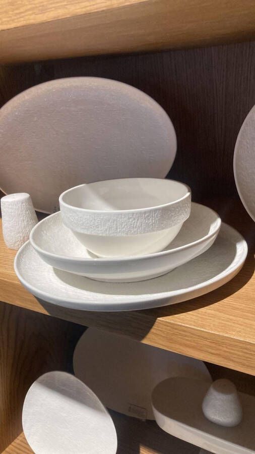 Bricard Porcelain Valance – 6-Persoons 27-Delig Serviesset – Wit