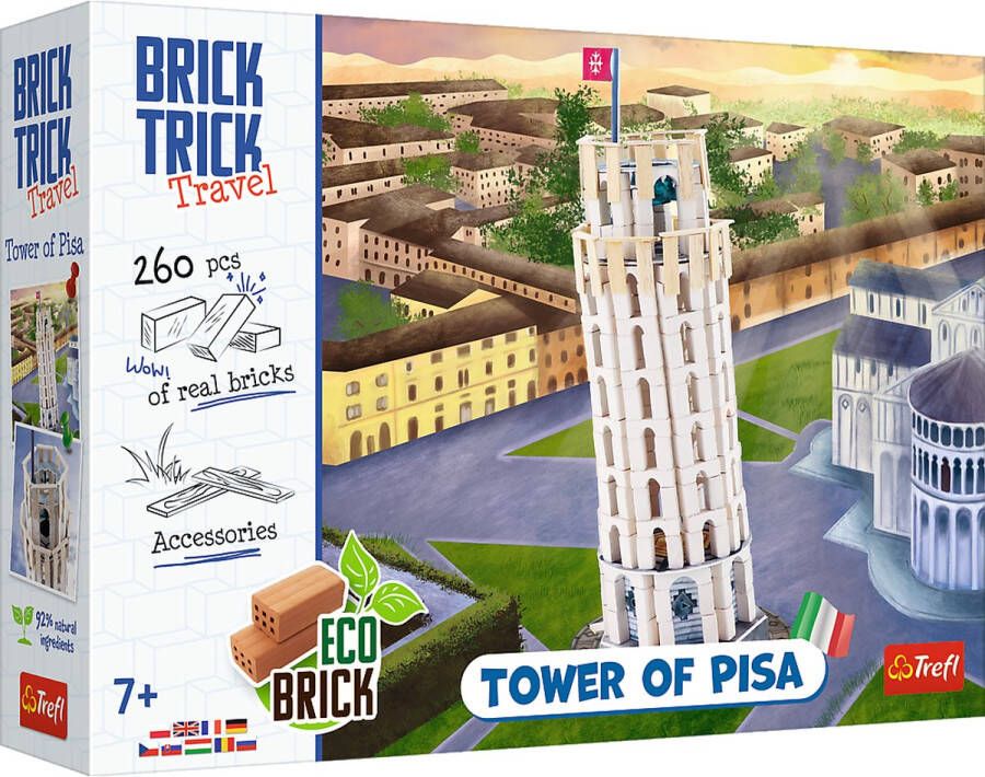 Brick Trick Trefl Toren van Pisa bouwstenen