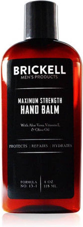 Brickell Maximum Strength Hand Cream Unscented 118 ml
