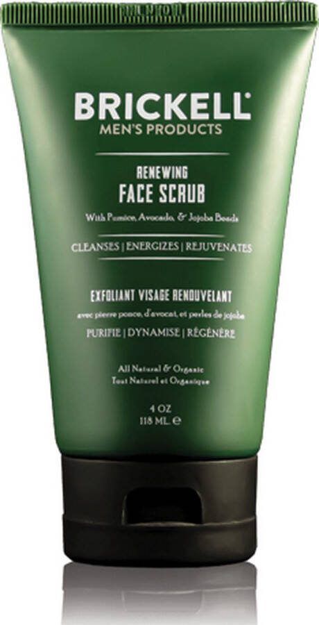 Brickell Men's Renewing Face Scrub Tube 118 ml
