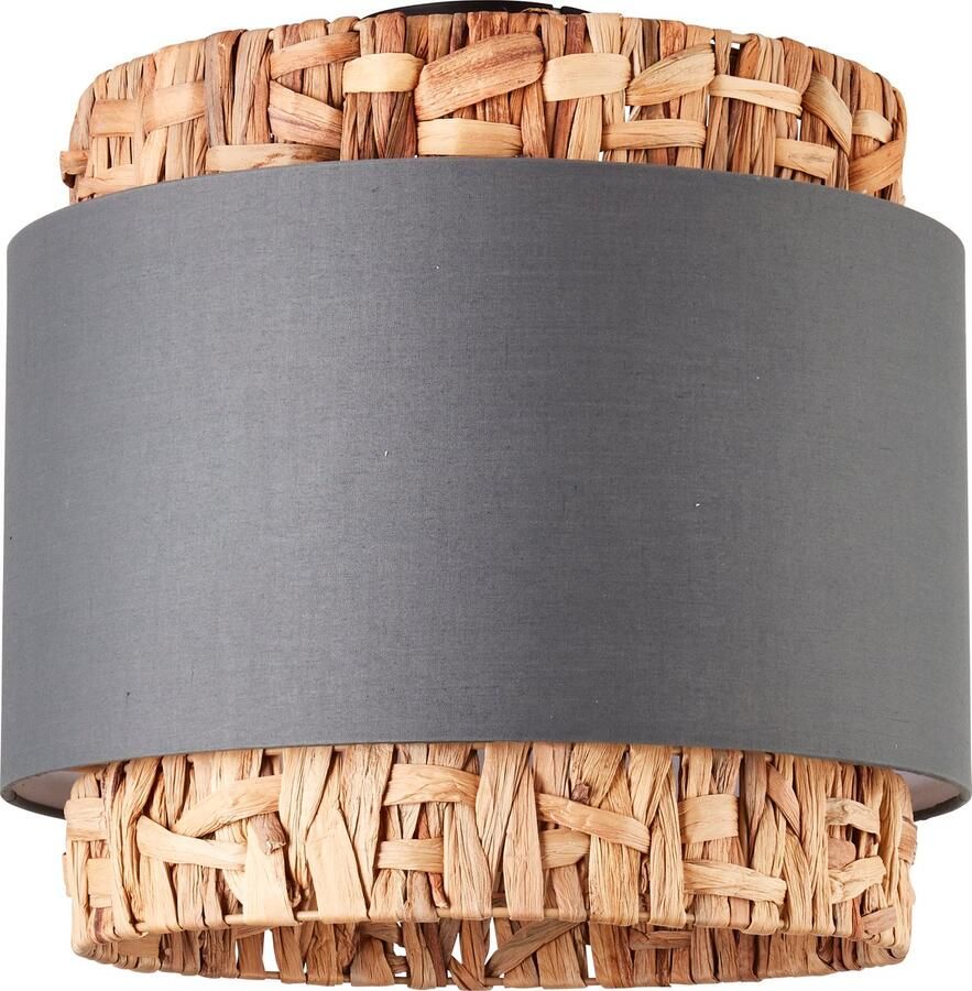 Brilliant Leuchten Plafondlamp Waterlilly Ø 35 cm E27 textiel waterhyacint metaal