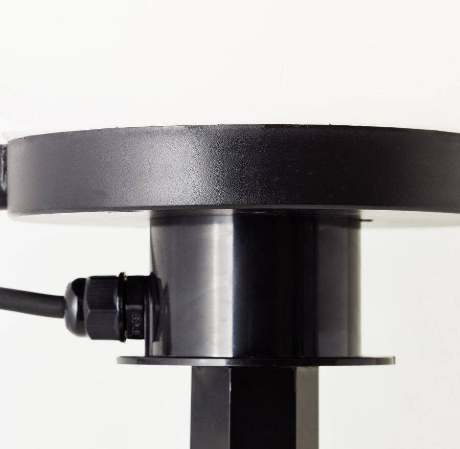 Brilliant lamp Thore buitenprikkerlamp inclusief E27 Tuya lamp glas metaal wit 1x 40 W LED lamp inbegrepen en vervangbaar