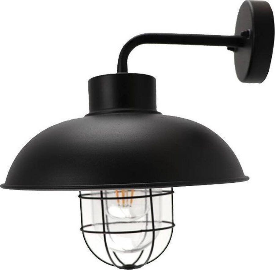 Brilliant PORTLAND Buiten wandlamp Zwart