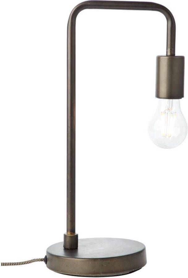 Brilliant Tafellamp Fila industrieel zwart 40cm E27