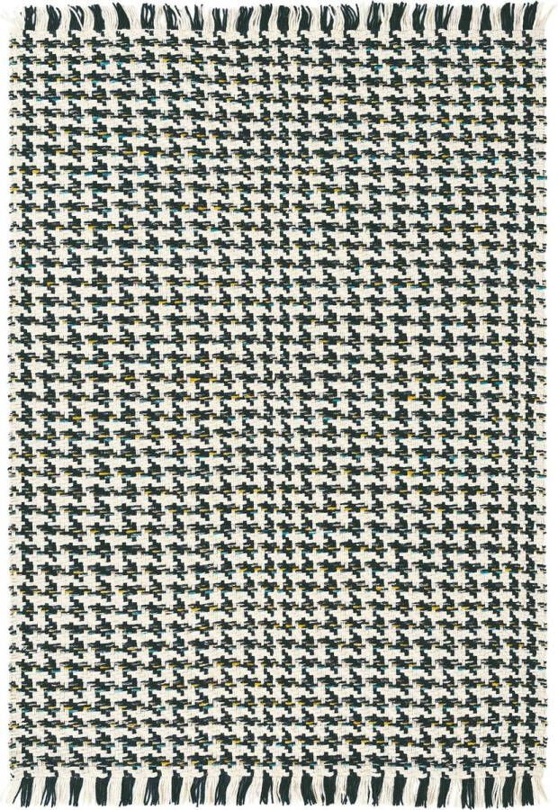 Brink & Campman Brink en Campman Atelier Poule 49805 Vloerkleed 140x200 Rechthoek Laagpolig Tapijt Modern Blauw Zwart_wit