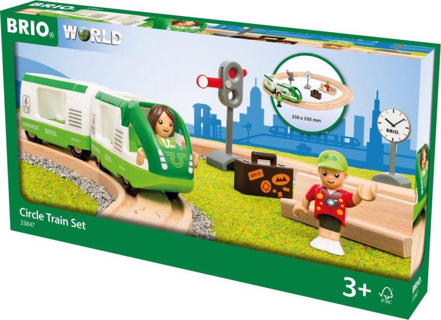 Brix Brio Cirkelvormige Treinset 33847