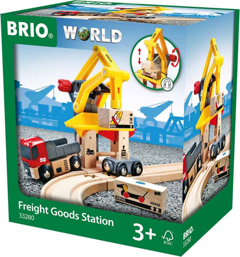 BRIO Goederen laadstation 33280 treinbaanonderdeel