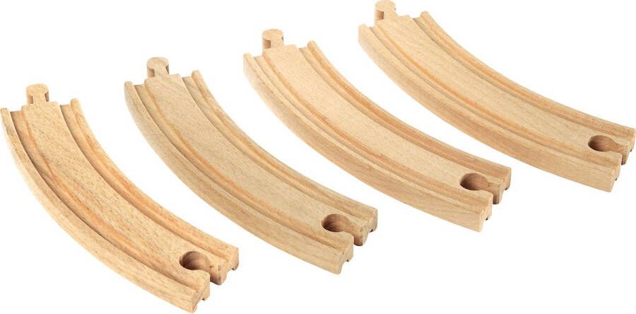 Brio World Lange gebogen rails