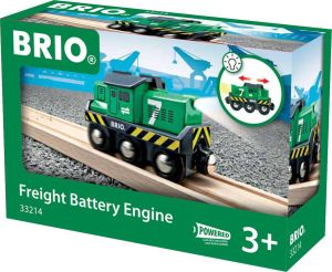 BRIO Locomotief voor goederentrein op batterijen 33214 Treinbaanonderdeel